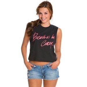 RUSTY crop top muscle tank